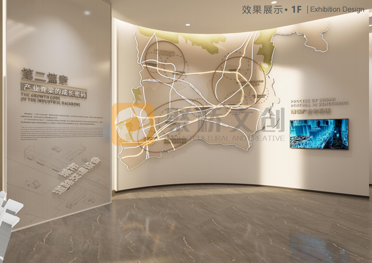 生物医药产业园区展厅设计